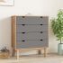 Dulap cu sertar "OTTA", 76,5x39,5x90 cm, lemn masiv de pin GartenMobel Dekor