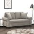 Perne decorative, 2 buc., maro, 40x40 cm, catifea GartenMobel Dekor