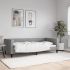 Pat de zi, gri deschis, 90x200 cm, material textil GartenMobel Dekor