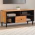 Dulap TV, 100x33x46 cm, lemn masiv de acacia GartenMobel Dekor