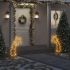 Decorațiune meteorit cu lumini de Crăciun/țăruși 115 LED 89 cm GartenMobel Dekor