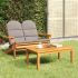 Set mobilier de grădină Adirondack, 2 piese, lemn masiv acacia GartenMobel Dekor