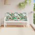 Perne bancă de grădină, 2 buc., roz, 150x50x7 cm, textil GartenMobel Dekor