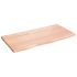 Raft de perete maro deschis 120x40x(2-4) cm lemn stejar tratat GartenMobel Dekor