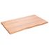 Raft de perete maro deschis 120x40x(2-4) cm lemn stejar tratat GartenMobel Dekor