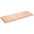 Raft de perete maro deschis 120x40x(2-4) cm lemn stejar tratat GartenMobel Dekor