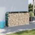 Suport pentru bușteni verde 300x45x100 cm oțel galvanizat GartenMobel Dekor
