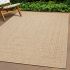 Covor 140x200 cm aspect iută pentru interior și exterior GartenMobel Dekor