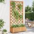 Spalier cu mască ghiveci 40 x 30 x 135 cm   GartenMobel Dekor