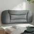 Pernă pentru tăblie de pat, crem, 100 cm, material textil GartenMobel Dekor