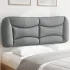 Pernă pentru tăblie de pat, gri închis, 120 cm, material textil GartenMobel Dekor