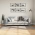 Covor pufos "PAMPLONA" cu fire înalte, negru modern, 100x200 cm GartenMobel Dekor