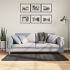 Covor pufos modern, fir lung, antracit, 120x170 cm GartenMobel Dekor