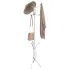 Cuier de haine, alb, 176 cm, fier vopsit electrostatic GartenMobel Dekor