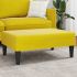 Taburet, albastru, 77x55x31 cm, catifea GartenMobel Dekor