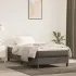 Saltea de pat cu arcuri, gri închis, 120x190x20 cm, textil GartenMobel Dekor