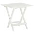 Masă de bistro, alb, 46 x 46 x 47 cm, lemn masiv de acacia GartenMobel Dekor