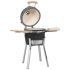 Grătar Kamado cu afumătoare din ceramică 81 cm  GartenMobel Dekor