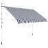 Copertină retractabilă manual, antracit, 250 cm GartenMobel Dekor
