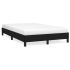 Cadru de pat, negru, 140x190 cm, material textil GartenMobel Dekor