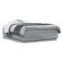 Cadru de pat cu lumini LED gri sonoma 100x200 cm lemn prelucrat GartenMobel Dekor