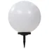 Lămpi solare de exterior cu LED, 3 buc, 20 cm, RGB, sferic GartenMobel Dekor