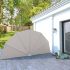 Copertină laterală pliabilă de terasă, crem, 160 cm GartenMobel Dekor