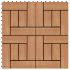 Plăci de pardoseală, 22 buc., gri, 30 x 30 cm, WPC, 2 mp GartenMobel Dekor
