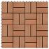 Plăci de pardoseală, 22 buc., negru, 30 x 30 cm, WPC, 2 mp GartenMobel Dekor