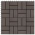 Plăci de pardoseală, 22 buc., negru, 30 x 30 cm, WPC, 2 mp GartenMobel Dekor
