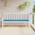Pernă de bancă de grădină, albastru, 180x50x3 cm, textil oxford GartenMobel Dekor