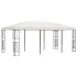 Pavilion, gri taupe, 3 x 4 m, material textil GartenMobel Dekor