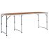 Masă de camping pliabilă, 120 x 60 cm, aluminiu GartenMobel Dekor
