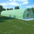 Seră, 45 m², 15 x 3 x 2 m GartenMobel Dekor