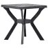 Masă de bistro, verde, 70x70x72 cm, plastic GartenMobel Dekor