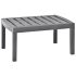 Masă de grădină, antracit, 78 x 55 x 38 cm, plastic GartenMobel Dekor