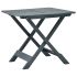 Masă de grădină pliabilă, alb, 79 x 72 x 70 cm, plastic  GartenMobel Dekor