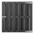 Poartă de grădină, gri, 100 x 80 cm, WPC GartenMobel Dekor