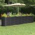 Strat înălțat grădină 260x40x36 cm oțel vopsit electrostatic GartenMobel Dekor