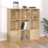 Bibliotecă, stejar Sonoma, 98 x 30 x 98 cm, PAL GartenMobel Dekor