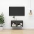 Dulap TV montat pe perete, alb, 37x37x72 cm, PAL GartenMobel Dekor