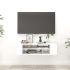 Dulap TV suspendat, negru, 100x30x26,5 cm, PAL GartenMobel Dekor