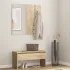 Set de mobilier pentru hol, stejar sonoma, lemn prelucrat GartenMobel Dekor
