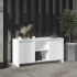 Comodă TV, gri beton, 102x37,5x52,5 cm, PAL  GartenMobel Dekor