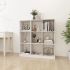 Bibliotecă/Separator cameră alb 104x33,5x110 cm lemn masiv pin GartenMobel Dekor