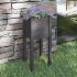 Jardiniere grădină 2 buc. maro miere 31x31x70 cm lemn masiv pin GartenMobel Dekor