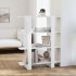 Bibliotecă/Separator cameră, gri sonoma, 100x30x123,5 cm GartenMobel Dekor