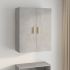 Dulap de perete suspendat, stejar sonoma, 69,5x34x90 cm GartenMobel Dekor