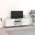 Comodă TV, gri beton, 150x30x50 cm, lemn compozit GartenMobel Dekor