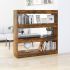 Bibliotecă/Separator cameră, negru, 100x30x103 cm GartenMobel Dekor